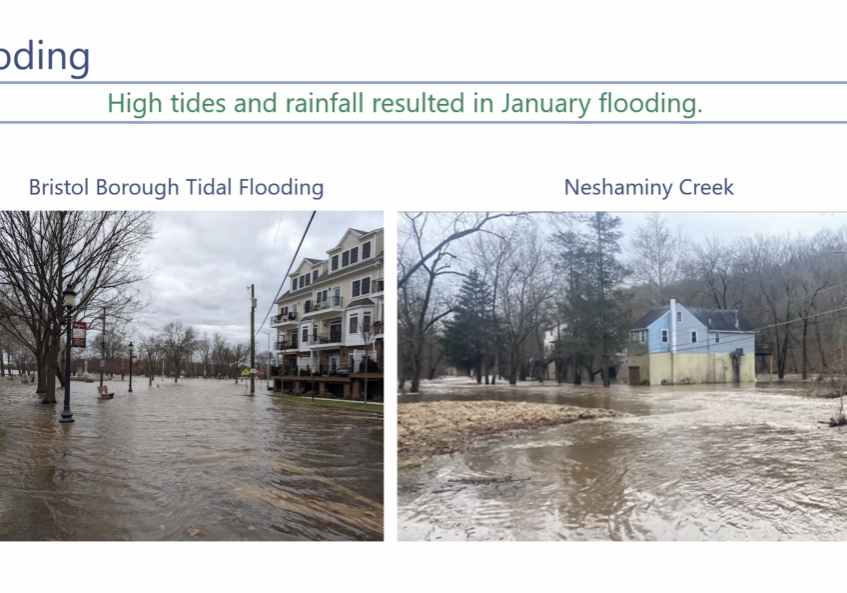 Speakers noted that floods and droughts are among the effects of climate change that the DRBC should guard against. Image courtesy of DRBC.